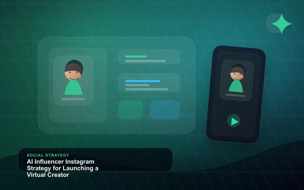 AI Influencer Instagram Strategy for Launching a Virtual Creator